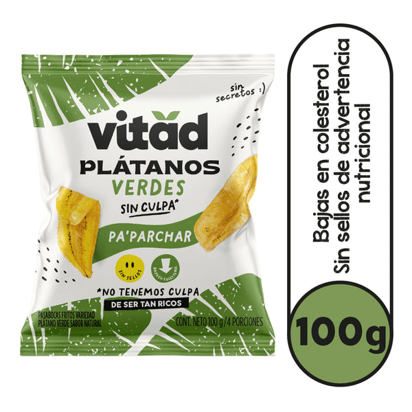 PLATANITOS VERDES VITAD 100G